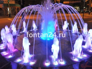 Фонтанная насадка Пенный столб 1", 32 мм, нержавеющая сталь Фонтанная насадка Пенный столб 1", 32 мм, нержавеющая сталь