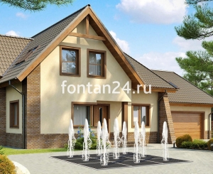 Пешеходный фонтанный комплект "Суперкуб" 3x3 м Пешеходный фонтанный комплект "Суперкуб" 3x3 м