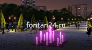 Фонтан для города "Куб"  3x3 м Фонтан для города "Куб"  3x3 м